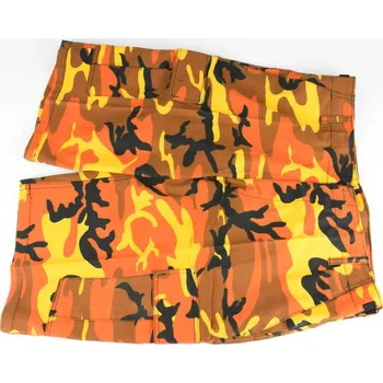 Pánské kraťasy Bermudy BDU camo orange MMB