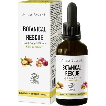 Vlasová regenerace Alma Secret Botanical Rescue BIO sérum na vlasy a pokožku hlavy 50 ml