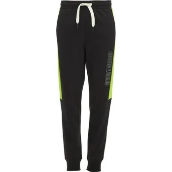 Chlapecké tepláky Lewro RIKS 128/134 Černá, Světle zelená