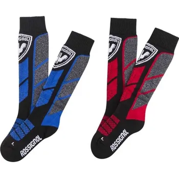 Sjezdové lyžování Dětské lyžařské ponožky Rossignol JR THERMOTECH 2P X3 XS Černá