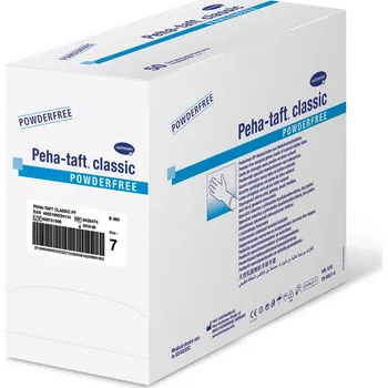 Vyšetřovací rukavice Peha-taft CLASSIC bez pudru operační rukavice vel. 7 (50párů/bal)