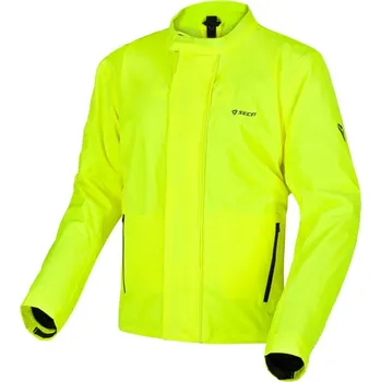 Moto bunda SECA Nepromokavá bunda do deště MultiDry žlutá fluo 2XL