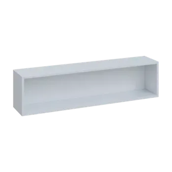 police BPB - 120 police na zeď, 240x1200x300, bílá