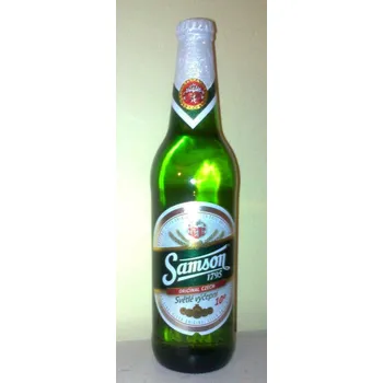 Pivo Samson 10%- světlé výčepní - pivovar Samson - 0.5L