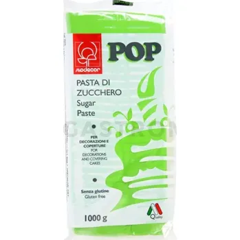 Výroba svíčky Cukrová hmota, trávově zelená, 1 kg | MODECOR, 25474