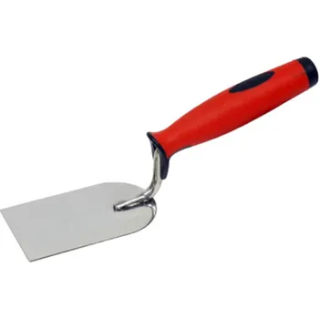 Vymazávačka lopatka 100mm s gumovou rukojetí nerez