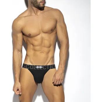 Pánské erotické prádlo Pánské jocksy ES Collection černé (UN494-10) L Možnost vrácení zboží ZDARMA do 120 dnů!