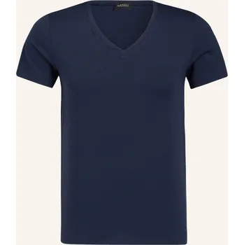 Pánské tričko Hanro Pánské Tričko S Výstřihem Do V Cotton Superior, navy, 52