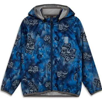 Dětská móda Chlapecká softshellová bunda LEGO&reg; kidswear LWSCOUT 202 140 Modrá, Tmavě šedá