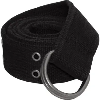 Módní doplněk ROTHCO Opasek dámský VINTAGE D-RING ČERNÝ ČERNÁ - BLACK 135