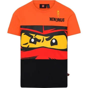 Chlapecké oblečení Chlapecké tričko LEGO&reg; kidswear LWTAYLOR 616 140 Oranžová, Mix