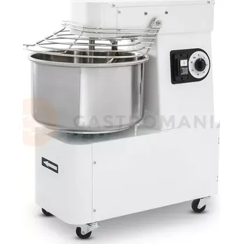 Hnětač těsta Spirální mixér 10 l s pevnou hlavou a mísou, 35 kg/h, 230V, 290x590x580 mm | PRISMAFOOD, 1I010003
