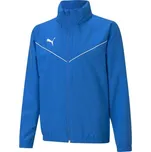 Chlapecká bunda Puma TEAMRISE ALL WEATHER JACKET 164 Modrá, Bílá
