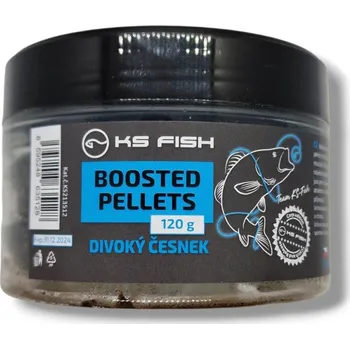 KS Fish Boosted Pellets 120g Divoký česnek