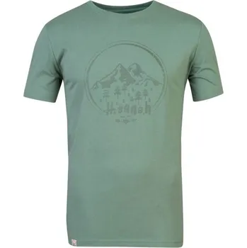 Pánské tričko Pánské tričko Hannah RAVI S Zelená, Šedá