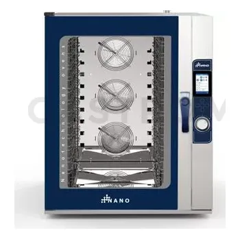 Konvektomat Nano Max 12 x GN 1/1 s dotykovým displejem, mycím systémem a se sondou | HENDI, 219027