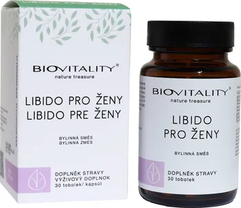 Přírodní produkt GREEN IDEA Biovitality Libido pro ženy 30 tob.