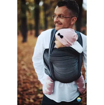 Šátek na nošení dítěte Little Frog Hematit - délka 4,6m