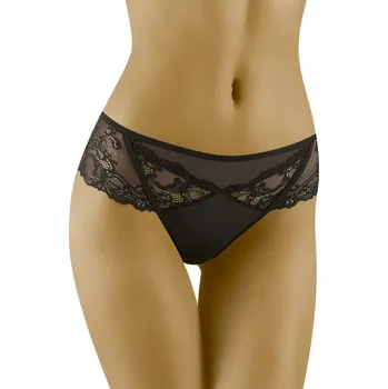 Dámské spodní prádlo Tanga Wol-Bar Diablada Barva: Černá, Velikost: L