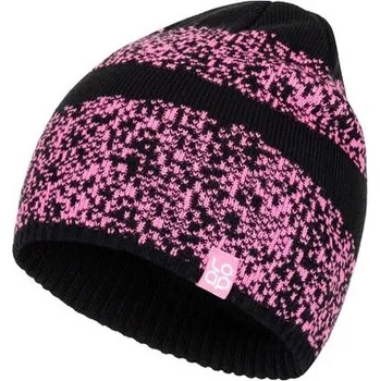 Čepice Zimní čepice LOAP ZATAJ 55 Růžová, Černá