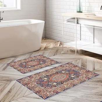 Koupelnová předložka Sada 2 kusů koupelnových předložek Ornamental vícebarevná