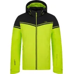 Pánská lyžařská bunda LOAP FLOID 2XL Reflexní neon, Černá