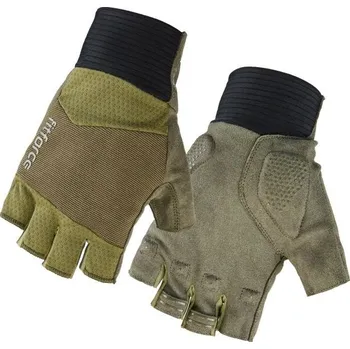 Fitness rukavice Fitforce HELION M Zelená, Černá