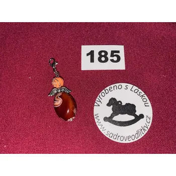 HandMade by VeJa Přívěšek - andílek pro štěstí/radost č.185