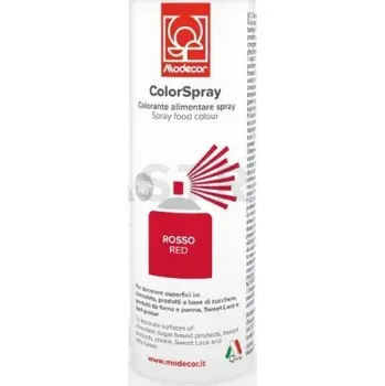 Barva ve spreji Barvivo potravinářské ve spreji, červené 250 ml | MODECOR, 23176