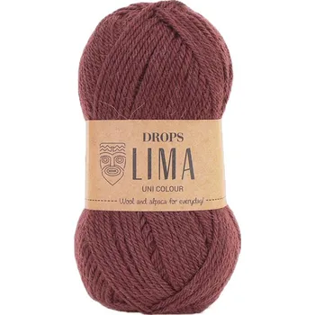 Příze Příze DROPS Lima uni colour - 9023 červenohnědá