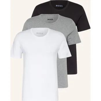 Pánské oblečení Boss Pánské Tričko One, 3 Kusy V Balení, černá / bílá / šedá, 54