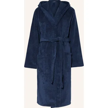 Dámský župan Schiesser Dámský Župan Essentials S Kapucí, tmavě modrá