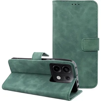 Pouzdro na mobilní telefon Pouzdro Forcell Flipové TENDER Book Case pro XIAOMI Redmi Note 13 Pro 5G green
