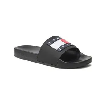 Dámské pantofle Nazouváky Tommy Jeans Pool Slide Ess EM0EM01191 Černá 40