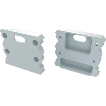 LED lišta LEDLabs ALU záslepka pro LUMINES TALIA LED profil bílý s otvorem