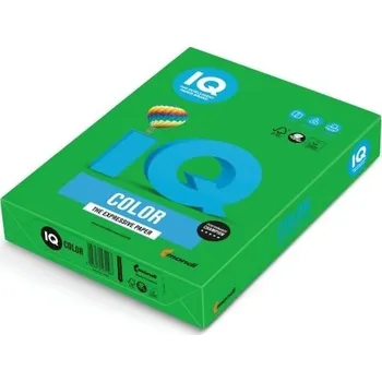 Papír Papír xerografický IQ Color A4, 80 g, DG47 intenzivně zelený