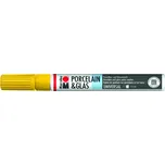 Marabu Porcelain & Glas Painter, 1-2 mm žlutá