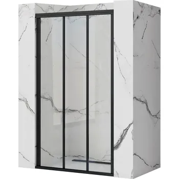 Sprchové dveře Rea - ALEX black sprchové posuvné dveře 100 x 190 cm, černá, REA-K9639