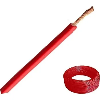 elektrický kabel Vodič CYA H07V-K 25 Červená