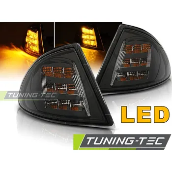 Osvětlení automobilu PŘEDNÍ SMĚROVKY černé LED pro BMW E46 05.98-08.01