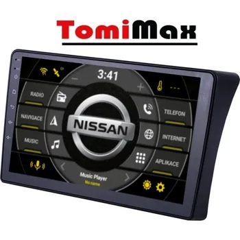 Auto Hi-Fi TomiMax Nissan Navara Android 14 autorádio s WIFI, GPS, USB, BT HW výbava: 4 Core 2GB+32GB LOW - Model auta: Nissan Navara, Velikost obrazovky: Dotyková obrazovka: 9"
