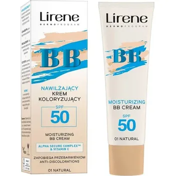 Lirene BB krém SPF50 pleťový vyrovnávající krém 01 Natural 30 ml