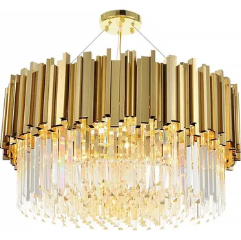 Toolight, závěsné svítidlo ze zlatých křišťálů E14 APP601-C, zlatá, OSW-08913