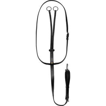 Martingal EQUESTRO Martingal Silver Fitting Equestro, černý COB