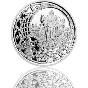 2016 - Stříbrná uncová medaile Staroměstský orloj - Váhy