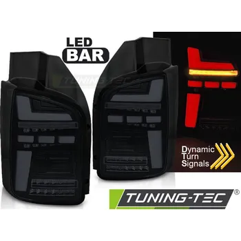 Přední světlomet VW T5 04.03-09 BLACK SMOKE FULL LED SEQ INDICATOR