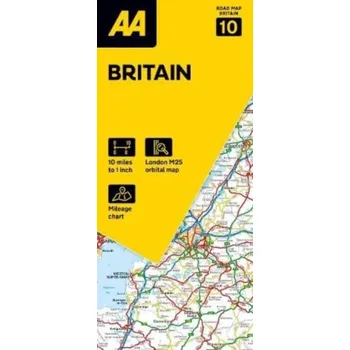 Cestování AA Road Map Britain [EN] (2024, Karta, AA Publishing)