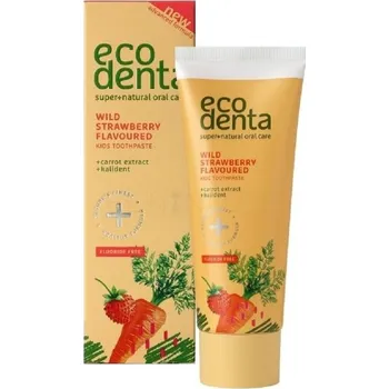 zubní pasta ECODENTA Dětská zubní pasta s vůní lesních jahod 75 ml