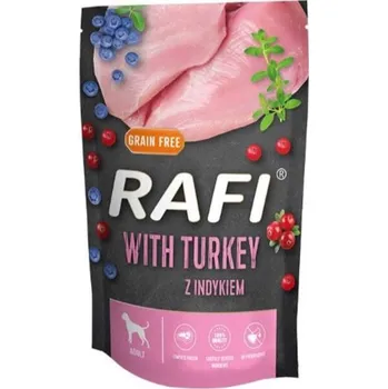 Krmivo pro psa RAFI Paté krůta - kapsička pro psy 500g