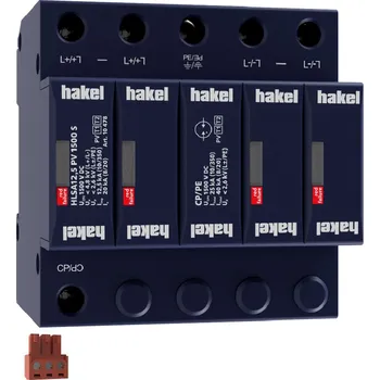 Přepěťová ochrana HAKEL 10478 HLSA12,5 PV 1500 S SPD PV typ 1 + 2 RP 0,75kč/ks